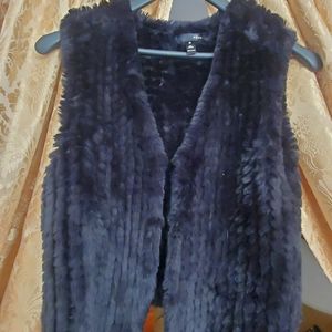 Aqua Faux Fur